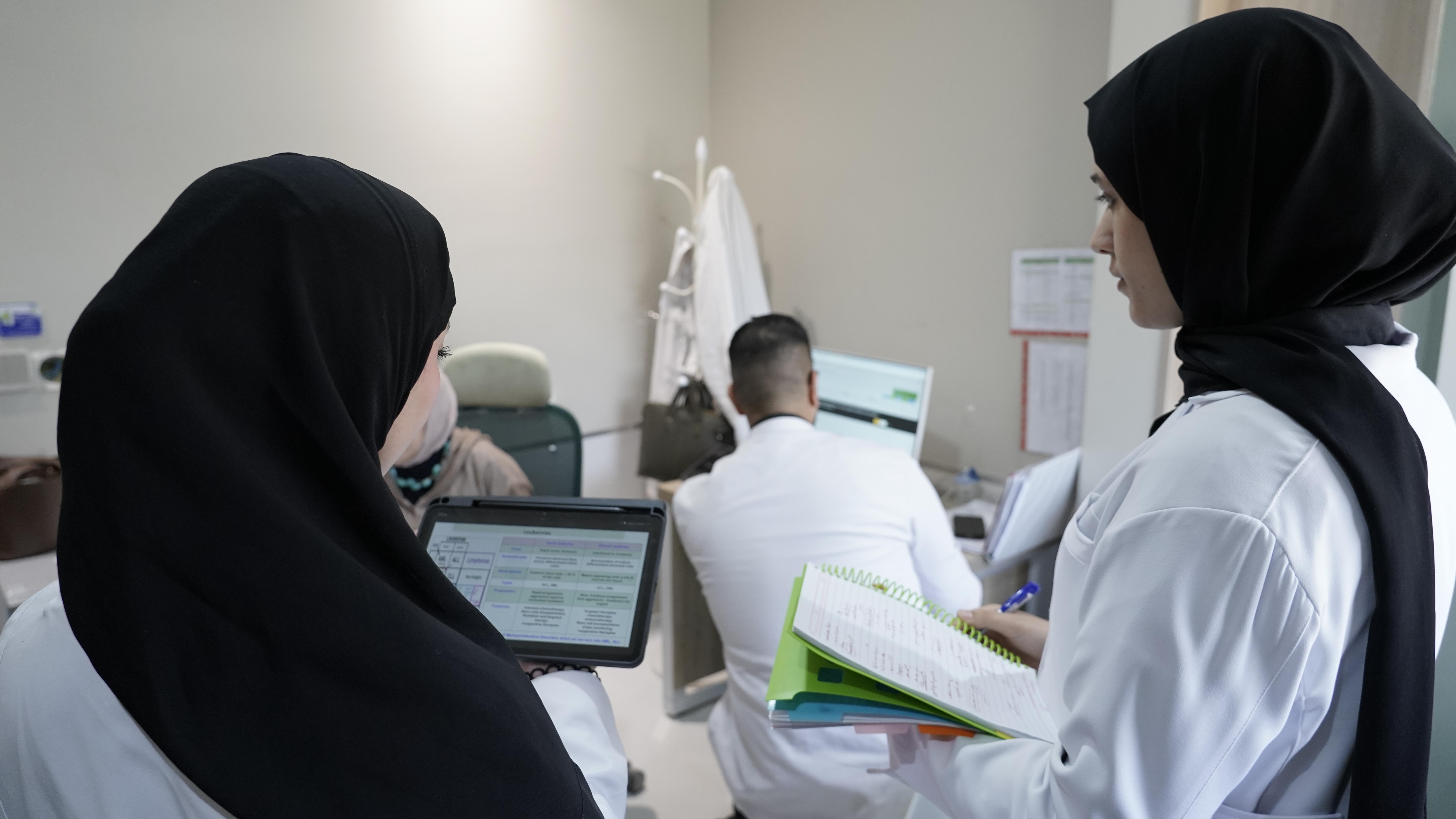 Medical Students' Clinical Training at Lady Khadija Al-Kubra Hospital